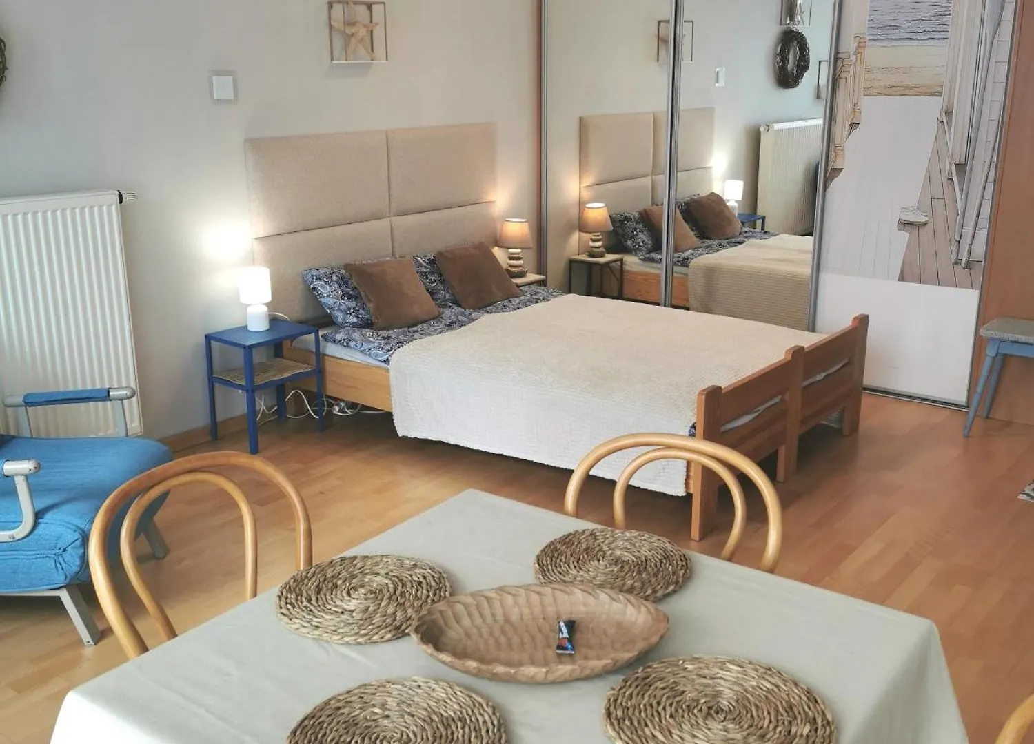 Apartmán Orange Studio Zaspa Gdaňsk